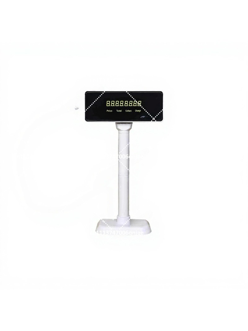 Pole Display Customer - Écran client USB POS noir et