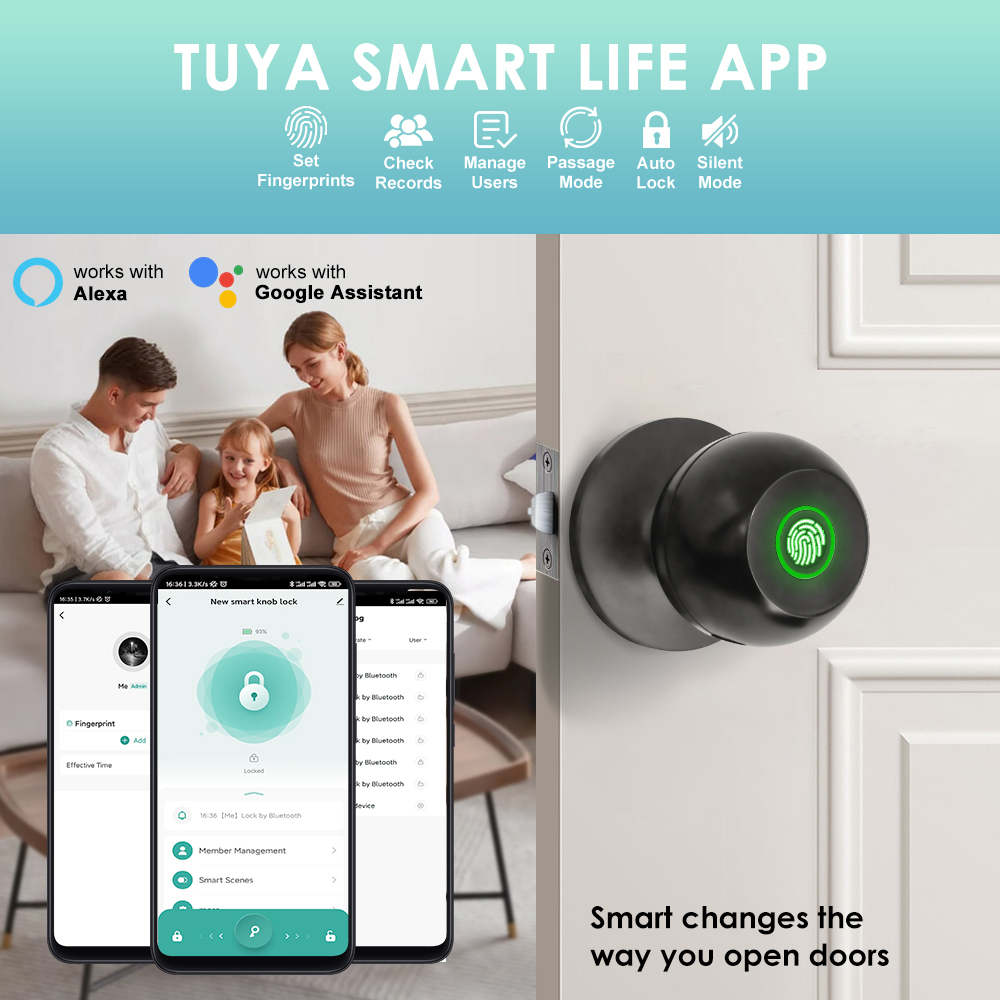 Tuya – serrure de porte électr - Tech For Office avis et prix