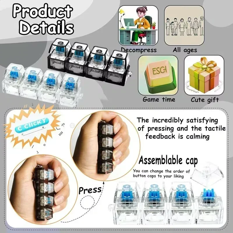 1 pièce Porte-clés LED en form - Tech For Office avis et prix